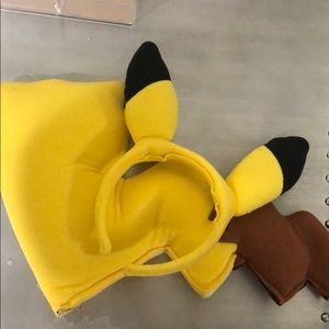 PIKACHU EARS AND TAIL